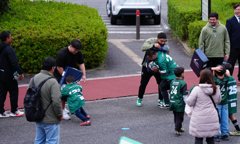 ワクワクラグビー体験