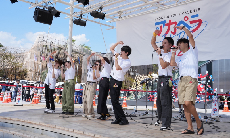 アカペラ歌唱ミニライブ